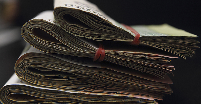 Malparado cresce 516 milhões USD para quase 2.000 milhões USD até Setembro
