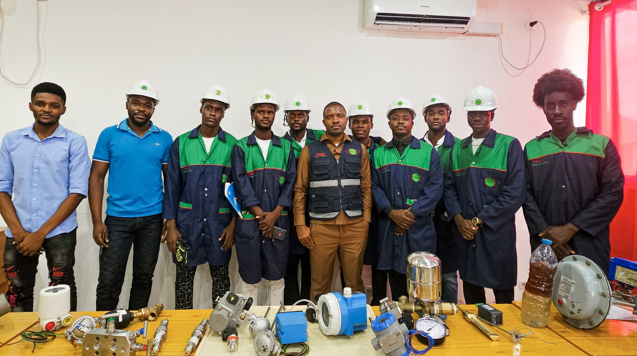 Finalistas do curso técnico de Instrumentação Industrial pela EDACO EDIÇÃO 2024/2025