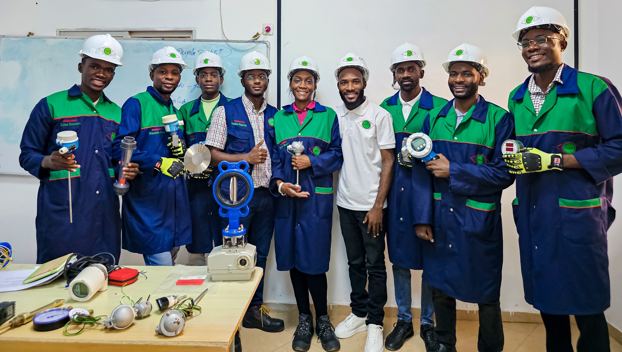 Finalistas do Curso Técnico de Instrumentação Industrial – Edição 2025 | EDACO-Luanda